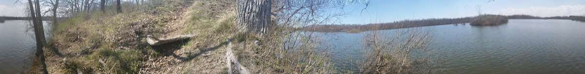 Scenery near the Discover Whitewater Series course in Whitewater, Wisconsin