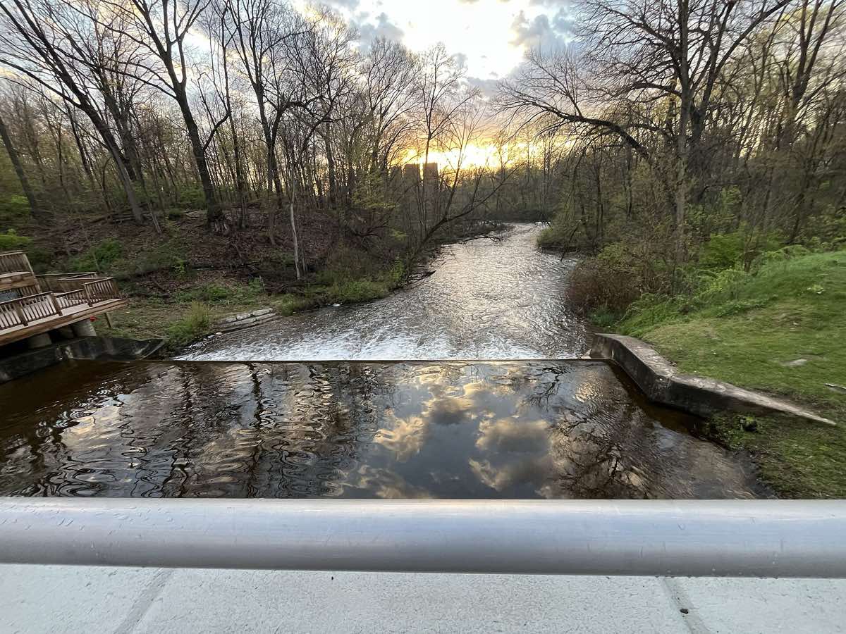 Scenery near the Dowagiac All Trail Turkey Trot course in Dowagiac, Michigan