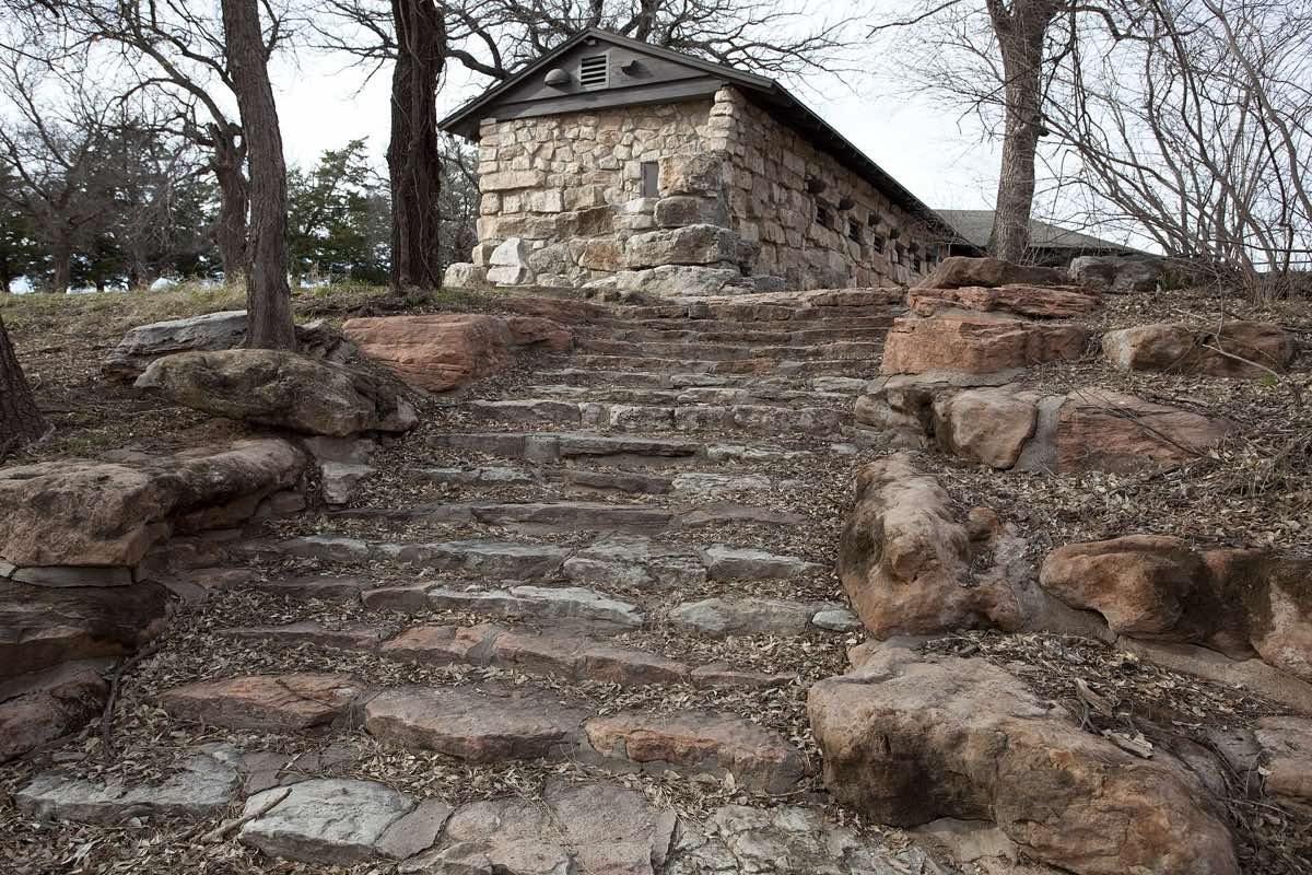 Scenery near the Monkey Run & Car Show course in Woodward, Oklahoma